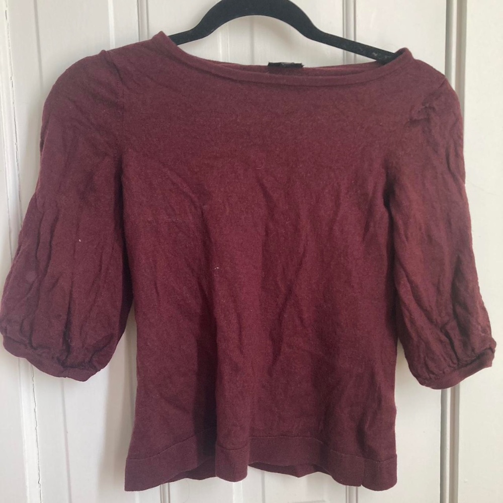 Talbots Burgundy Sweater